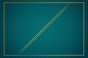 Modern luxury abstract background with golden line elements. modern green background for design vector