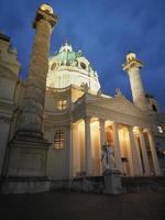 Karlskirche church in Vienna photo