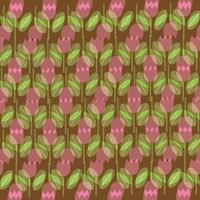 WebSeamless pattern floral background design. vector