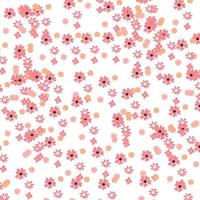 WebSeamless pattern floral background design. vector