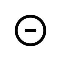 Delete simple flat icon vector illustration