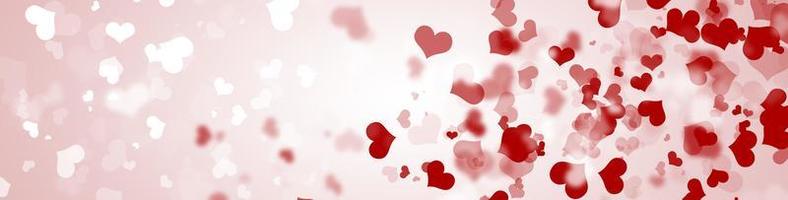 Happy Valentine's Day background. Love concept. 3d illustration photo