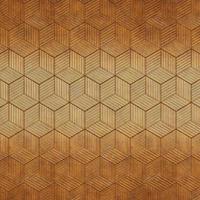 Futuristic gold hexagonal texture background. 3d rendering photo