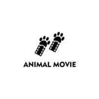 animal movie abstract design vector