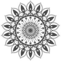 vector abstract circular pattern mandala ornament
