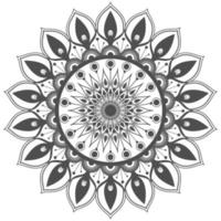 vector abstract circular pattern mandala ornament