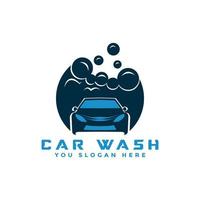 plantilla vectorial de diseño de logotipo de lavado de coches, logotipo de lavado de coches, limpieza de coches, diseño de logotipo vectorial de lavado y servicio.