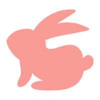 Boho Rabbit Silhouette png