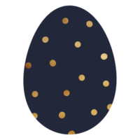 Golden Dot Easter Egg png