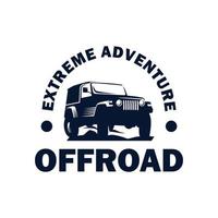 off road logo template design vector