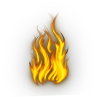 realistische brennende feuerflammen, brennende heiße funken realistische feuerflamme, feuerflammeneffekt png