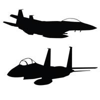 f15 strike eagle jet fighter vector