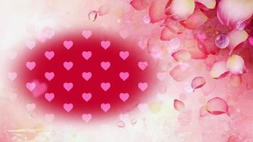 Valentijn achtergrond, hart, liefde, romance video