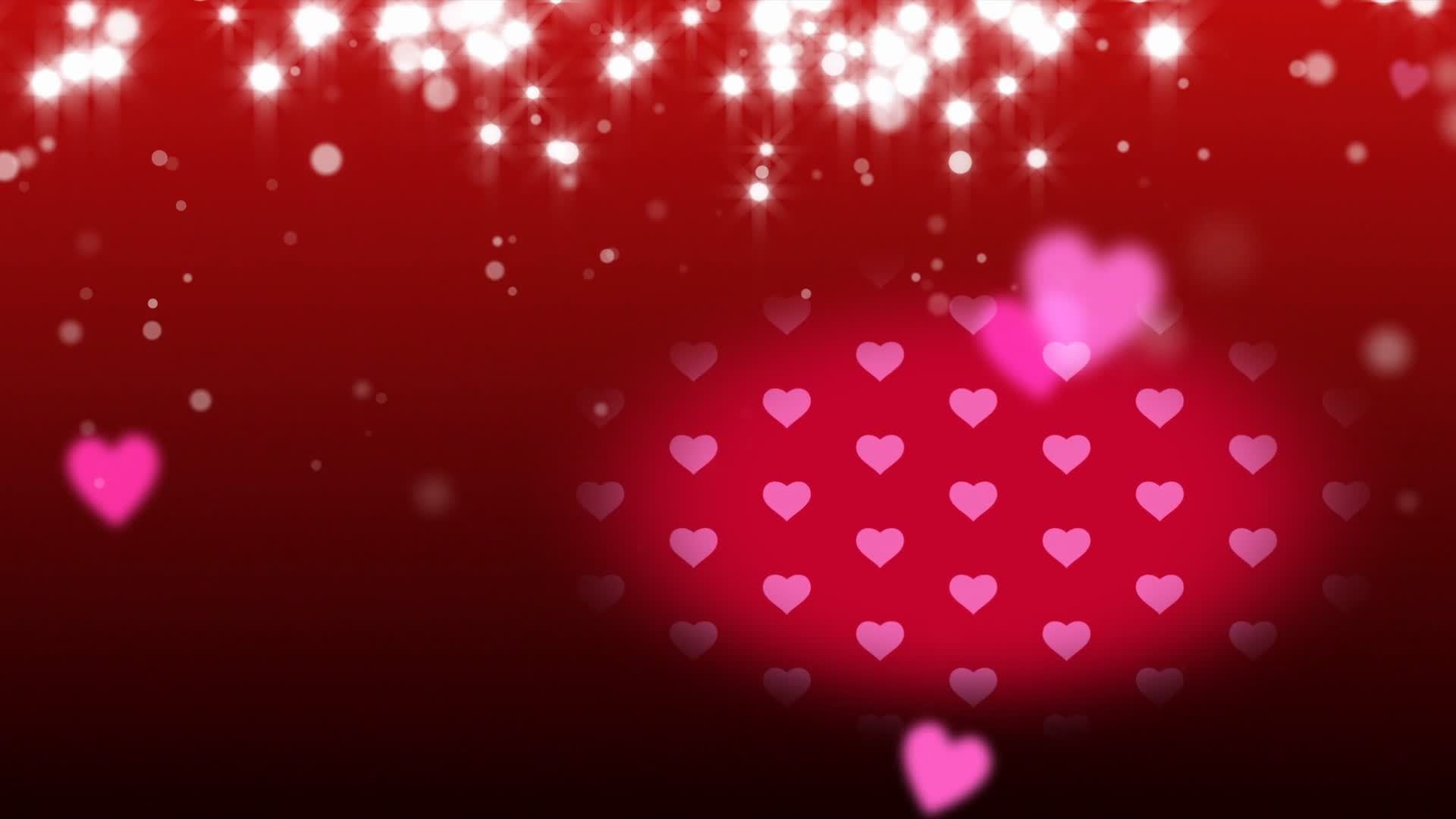 Valentine Background, heart, love, romance 18735367 Stock Video at Vecteezy