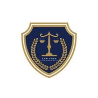 Law Firm Logo Template, attorney, lawyer service vector Illustration