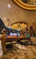 Jakarta, Indonesia in July 2022. The atmosphere of a Japanese restaurant, the name of this restaurant is Zenbu. photo