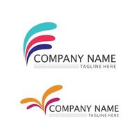 Business icon and logo design vector graphic