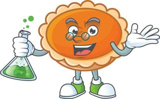 Orange Pie Thanksgiving Vector