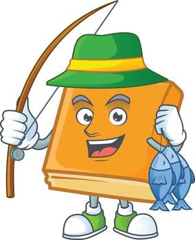 vector de pan de maíz de dibujos animados