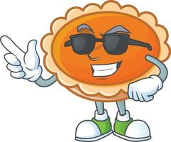 Orange Pie Thanksgiving Vector