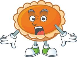 Orange Pie Thanksgiving Vector