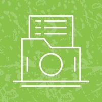 List Folder Vector Icon