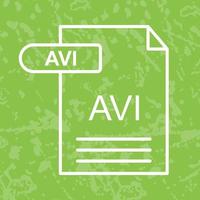 AVI Vector Icon