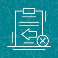 Return Failed Vector Icon