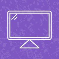 Line Icon With Colored Background vector