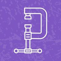 Clamp Vector Icon