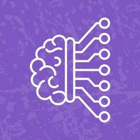 Machine Learning Vector Icon