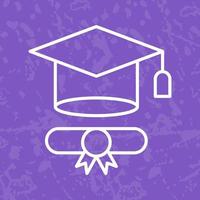 Graduation Hat Vector Icon