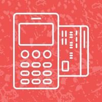 Card Machine Vector Icon