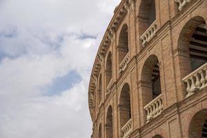 Valencia Spain bull fight arena plaza de toros photo