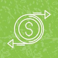 Money Flow Vector Icon