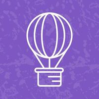 Hot Air Balloon Vector Icon