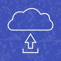 Upload to Cloud Vector Icon