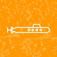 Submarine Vector Icon