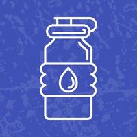 Water Bottle Vector Icon