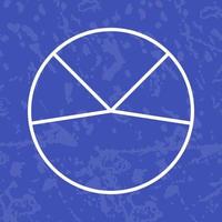 Pie Chart Analysis Vector Icon