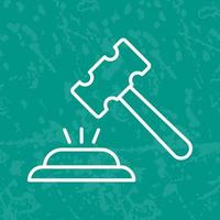 Gavel Vector Icon