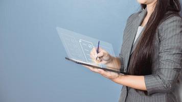 Quick checklist and clipboard task management, filling survey forms online photo