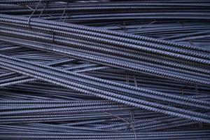 steel wire for construction, close-up of steel wire for construction photo