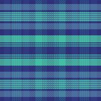 Tartan plaid pattern with dark color. vector