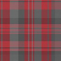 Tartan plaid pattern with dark color. vector