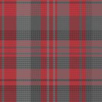 Tartan plaid pattern with dark color. vector