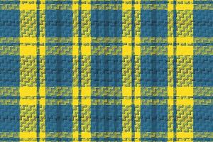 Tartan plaid pattern with dark color. vector