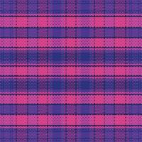 Tartan plaid pattern with dark color. vector