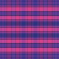 Tartan plaid pattern with dark color. vector