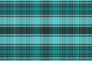 Tartan plaid pattern with dark color. vector